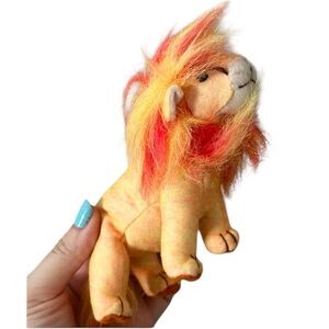 Ty 2000 Teenie Beanie Baby Bushy the Lion Rare Collectible